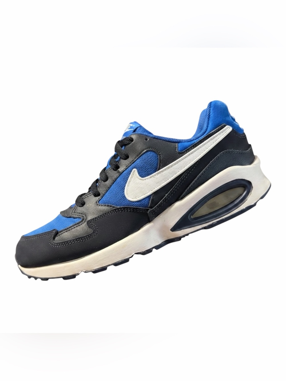 Nike Men's Sneaker Blue Black White Swoosh